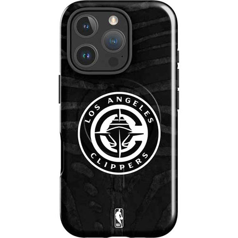 NBA LA Clippers Animal Print iPhone 16 Pro Magsafe Impact Case